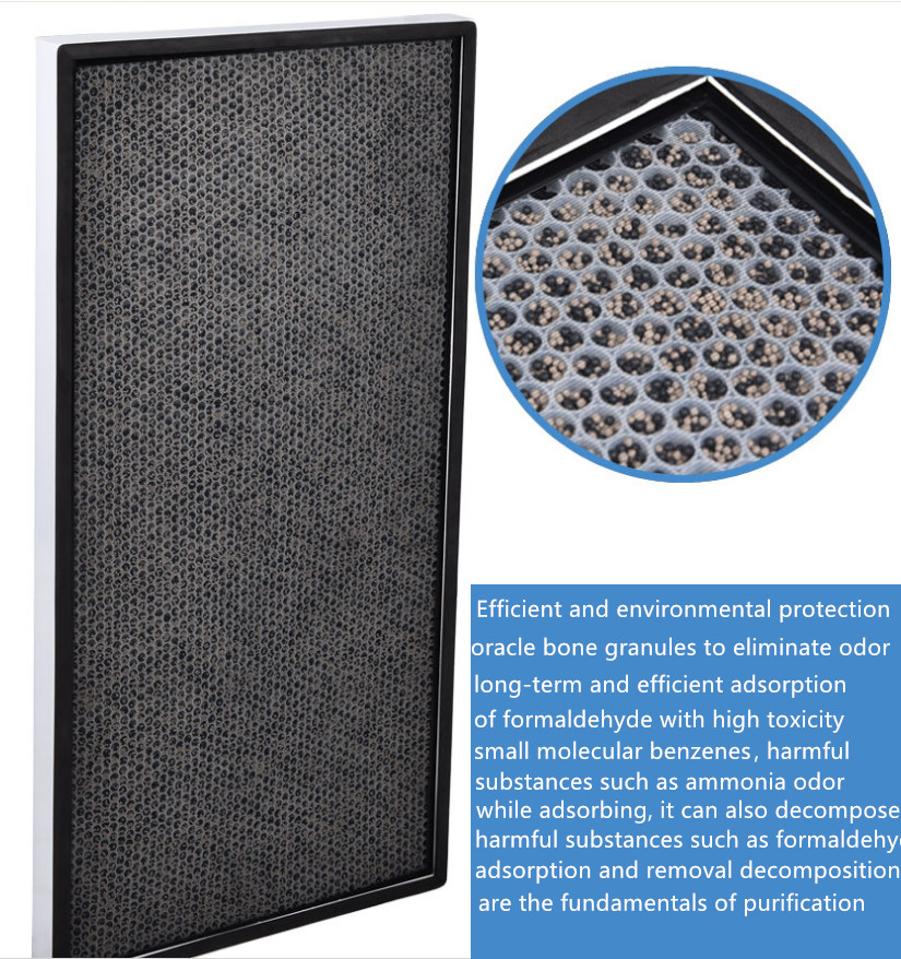 HAOAIRTECH mini pleats ulpa air filter with hood for dust colletor hospital-3