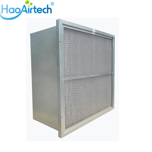 replaceable custom hepa filter with flanger for dust colletor hospital