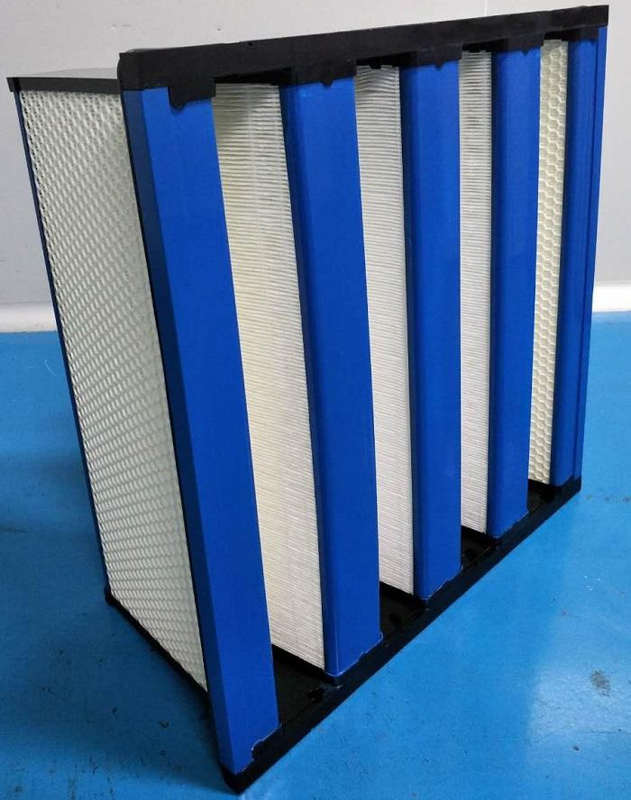 absolute hepa air filter with dop port for electronic industry