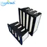 HAOAIRTECH disposable hepa filter h14 with al clapboard for air cleaner