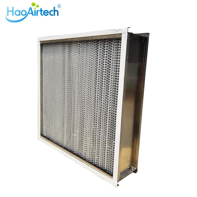 ulpa hepa air filter with big air volume for air cleaner