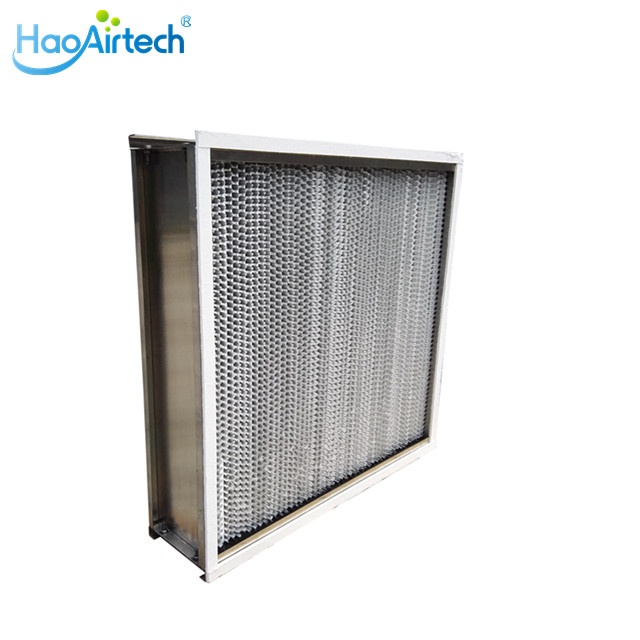 HAOAIRTECH gel seal custom hepa filter with one side gasket for electronic industry-1