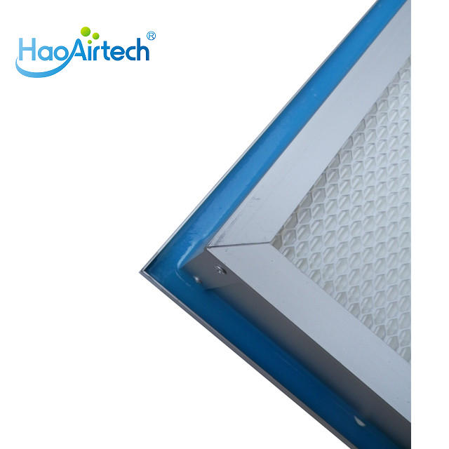 disposable h14 hepa filter with one side gasket for electronic industry