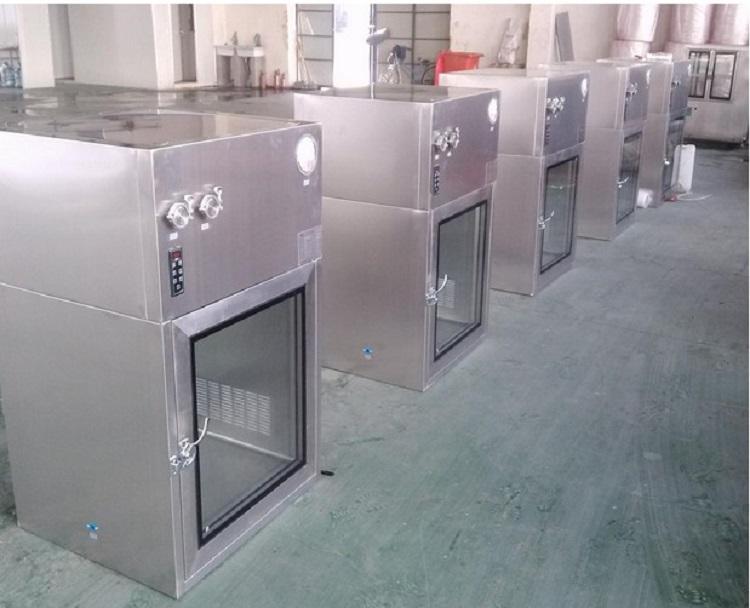 stainless steel pass box clean room embedded lamps for hospital