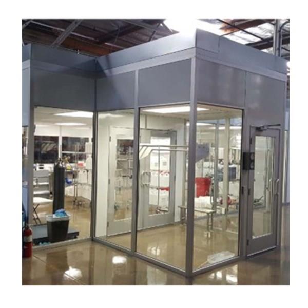 simple modular clean room cost vertical laminar flow booth for sterile food and drug production-1