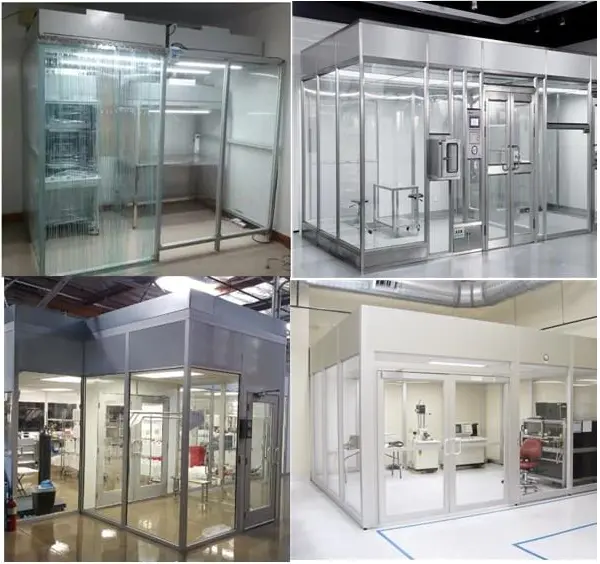 capsule softwall modular clean room cost vertical laminar flow booth online