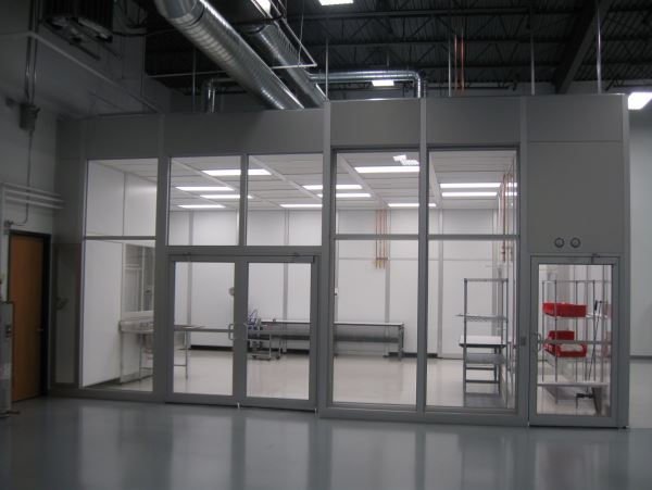 HAOAIRTECH capsule softwall cleanroom cleaning supplies vertical laminar flow booth for semiconductor factory-1
