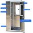 HAOAIRTECH air shower room with automatic swing door for oil refinery