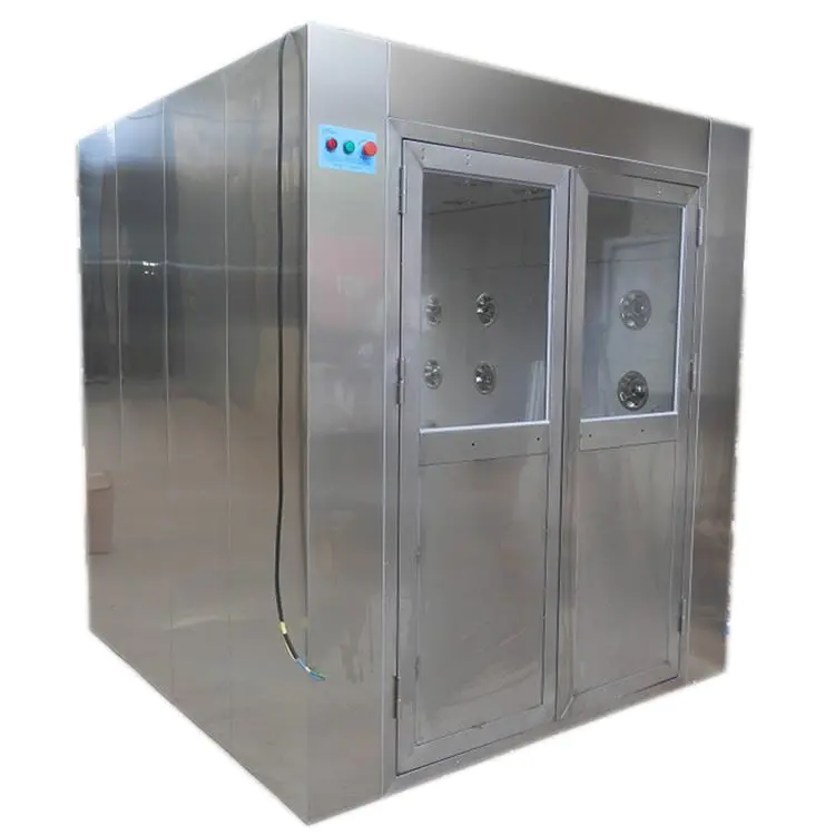 intelligence air shower price with stainless steel for pallet cargo