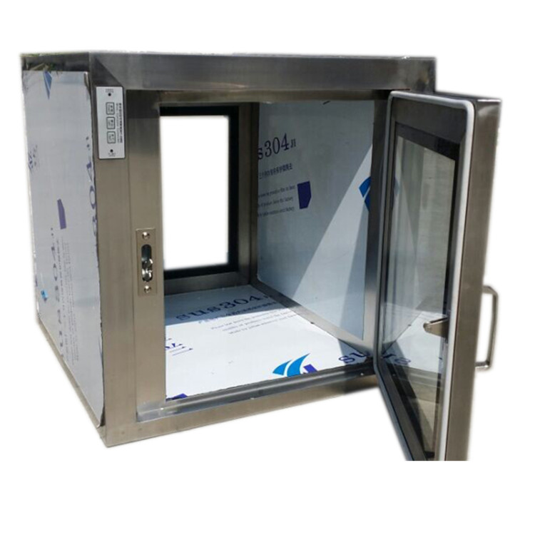 Cleanroom transfer window pass box