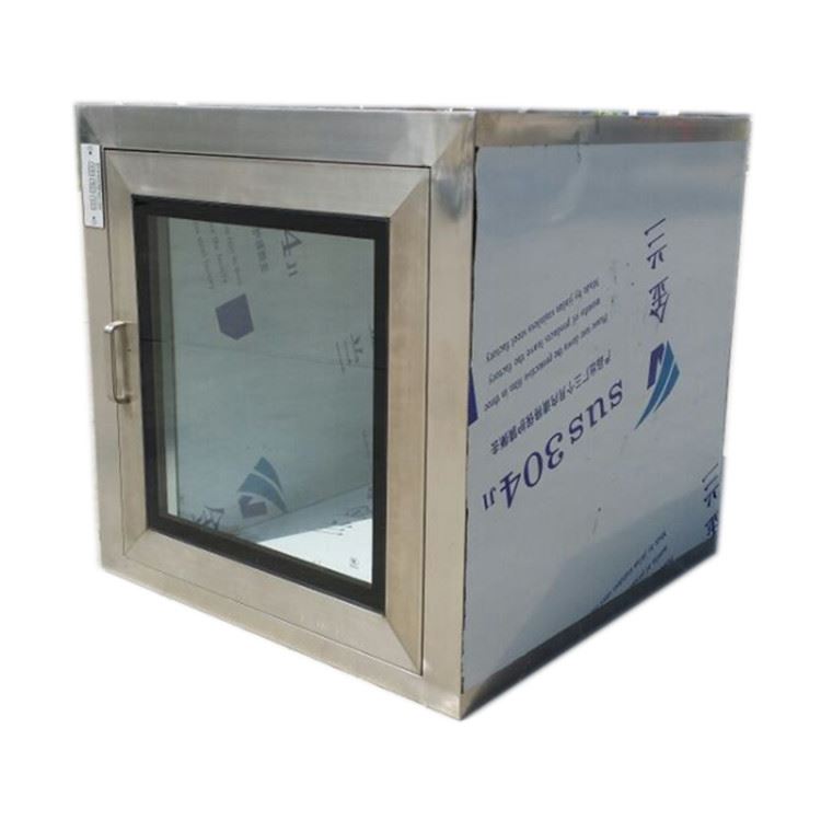 interlocking pass box manufacturers embedded lamps for clean room purification workshop-2