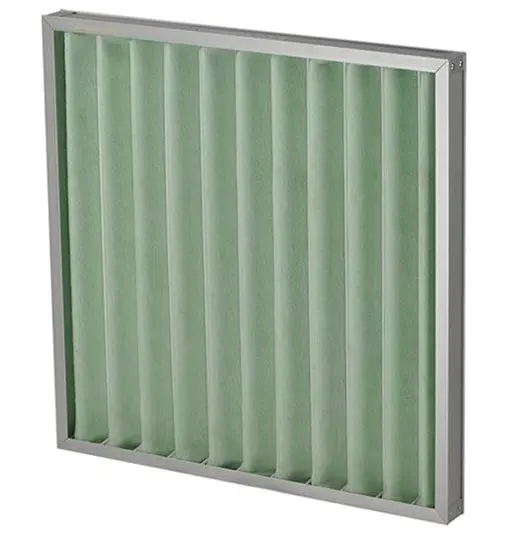 mini pleats ulpa air filter with al clapboard for air cleaner