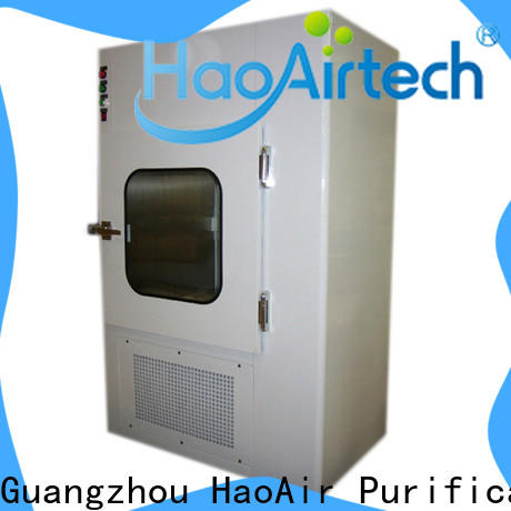 HAOAIRTECH pass box manufacturers with conveyor line for cargo