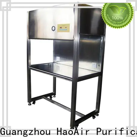 stainless steel flow hood with vertical air flow for clean room