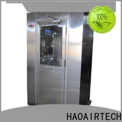 HAOAIRTECH air shower manufacturer with three side blowing for forklift