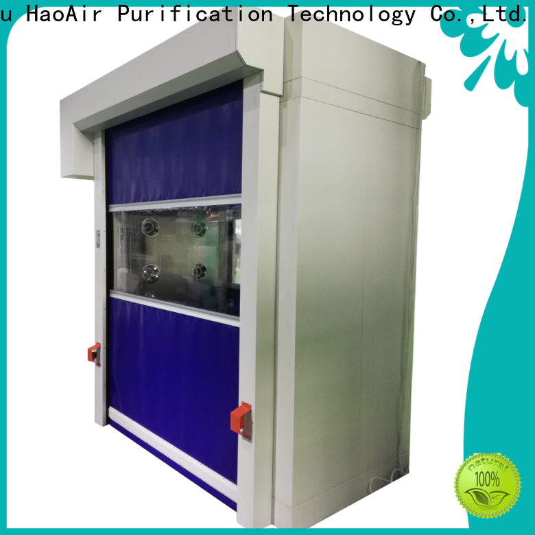 HAOAIRTECH air shower with three side blowing for ten person