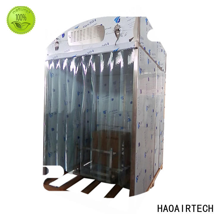 HAOAIRTECH powder dispensing booth gmp modular design for dust pollution control