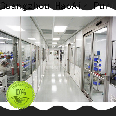 HAOAIRTECH softwall cleanroom with antistatic vinyl curtain online