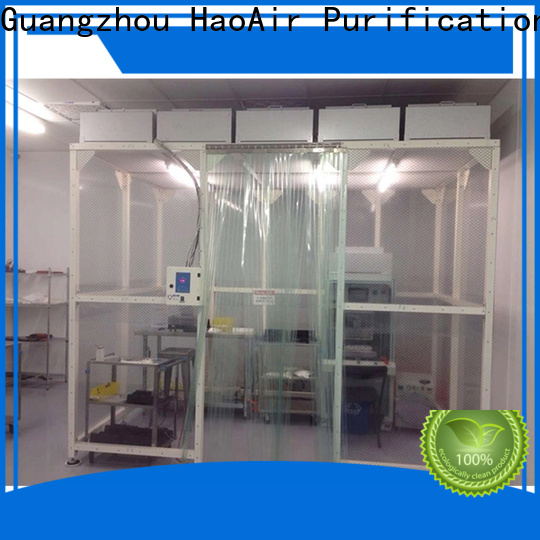 HAOAIRTECH portable clean room with ffu for sterile food and drug production