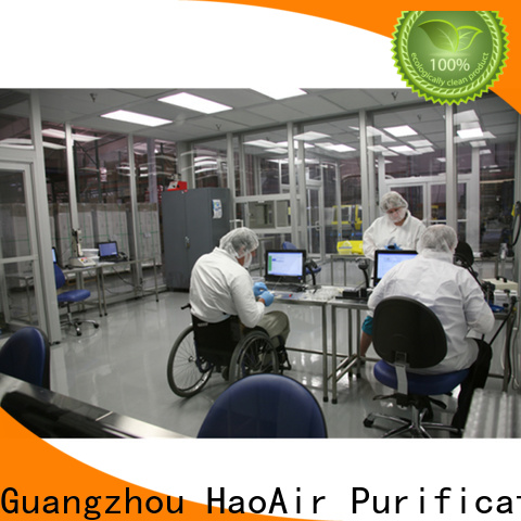 HAOAIRTECH high efficiency cleanroom systems with constant temperature and humidity controlled for sterile food and drug production
