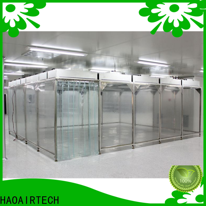HAOAIRTECH hardwall cleanroom with ffu for semiconductor factory
