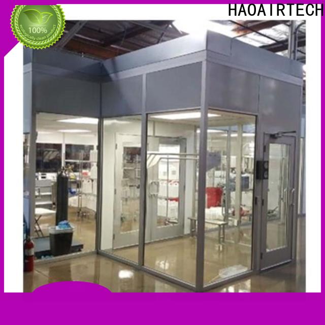 non standard modular cleanroom enclosures for semiconductor factory