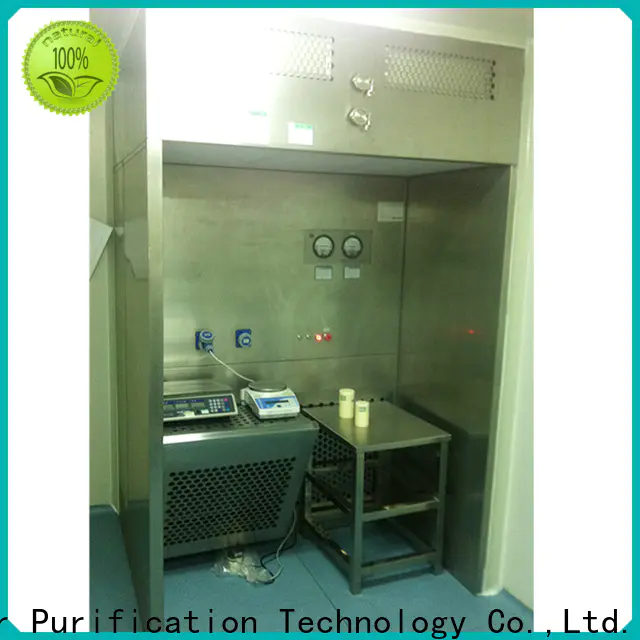 HAOAIRTECH weighing booth with lcd touchable screen display for dust pollution control