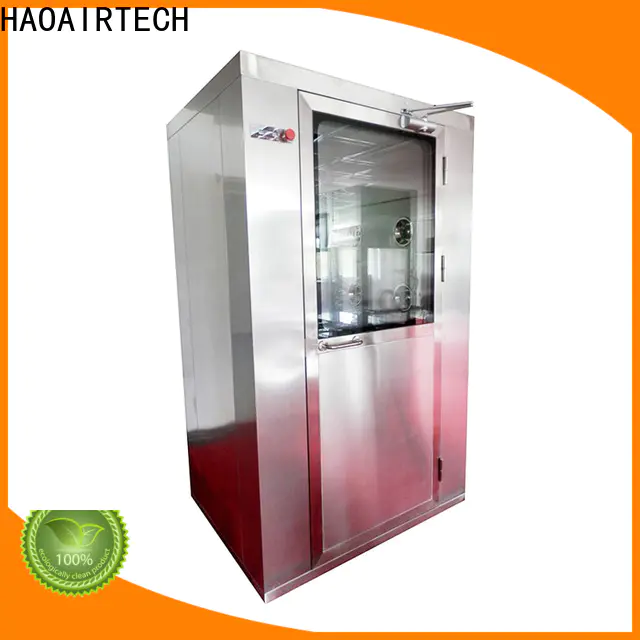 explosion proof air shower clean room with top side air flow for pallet cargo