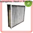 high efficiency high temperature filter with large air volume for prefiltration