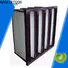 HAOAIRTECH v cell compact rigid filter with big air volume for food and beverage