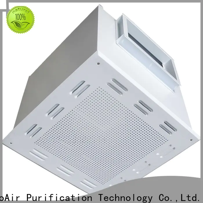 fan hepa filter box with central air conditioning for cleanroom ceiling