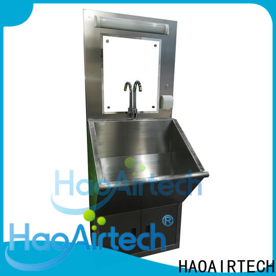 HAOAIRTECH medical hand washing sink with mirror wholesale