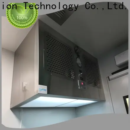 HAOAIRTECH stainless steel horizontal flow hood with hepa filtred for clean room