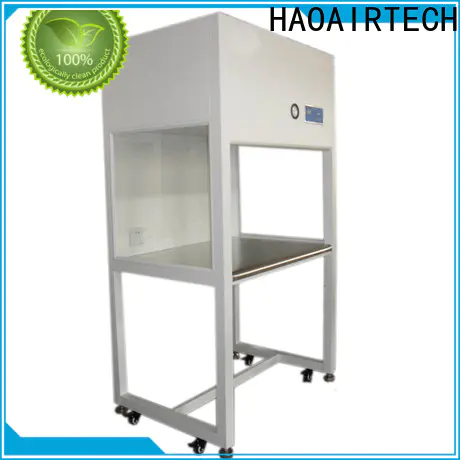 HAOAIRTECH stainless steel clean bench with vertical air flow for optoelectronic industry