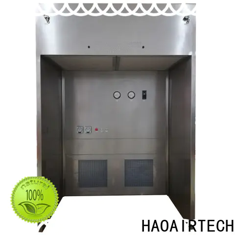 HAOAIRTECH powder dispensing booth gmp modular design for dust pollution control
