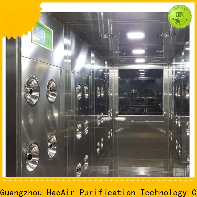 HAOAIRTECH dynamic clean room manufacturers with three side blowing for forklift