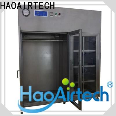 vertical laminar dust free cabinet manufacturer for coveralls
