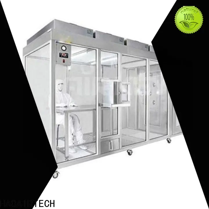 HAOAIRTECH simple softwall cleanroom with constant temperature and humidity controlled online