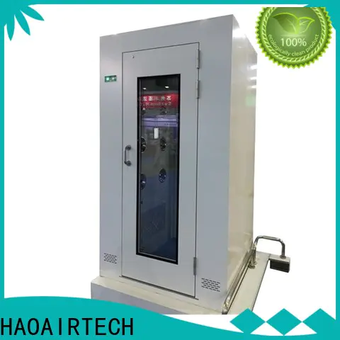 plc control system air shower price channel for large scale semiconductor factory