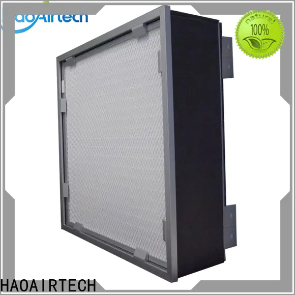 v bank h12 hepa filter with dop port for electronic industry