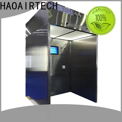 HAOAIRTECH stainless steel downflow booth gmp modular design for dust pollution control