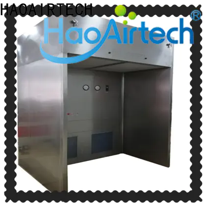 HAOAIRTECH weighting weighing booth with lcd touchable screen display for pharmacon