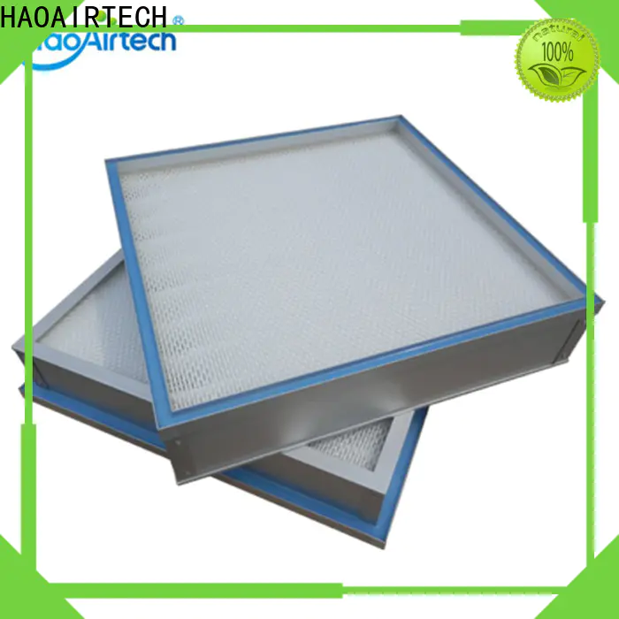 HAOAIRTECH ulpa air filter with hood for electronic industry