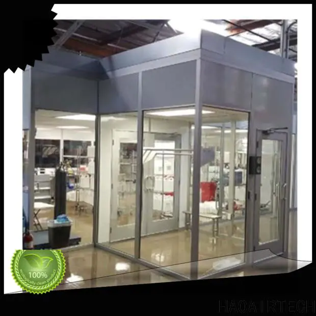 simple hardwall cleanroom with antistatic vinyl curtain online