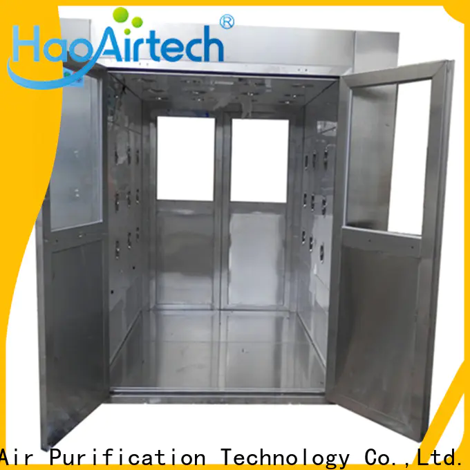 HAOAIRTECH clean room manufacturers with automatic swing door for oil refinery