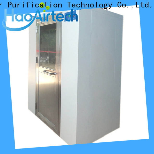 HAOAIRTECH air shower with automatic swing door for pallet cargo