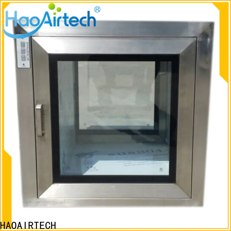 HAOAIRTECH pass box manufacturers with laminar air flow for hvac system