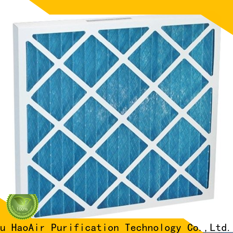 HAOAIRTECH Z-line air filter manufacturer for clean return air system