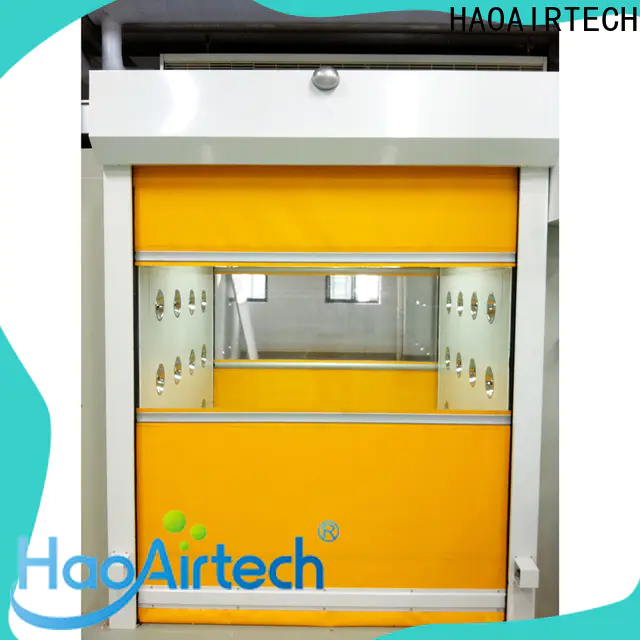 HAOAIRTECH air shower clean room with top side air flow for forklift