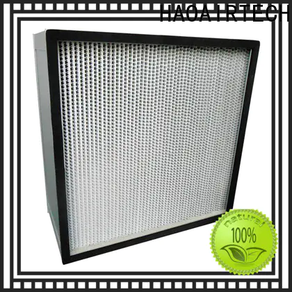 HAOAIRTECH air filter hepa with al clapboard for electronic industry